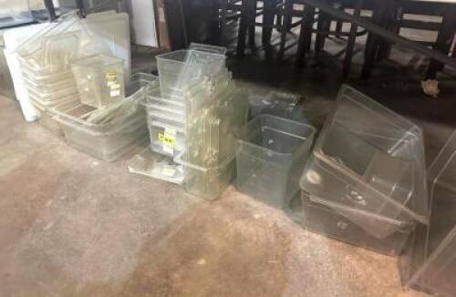 ASSORTED PLASTIC INSERTS AS SHOWN