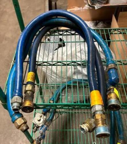 (3) NATURAL GAS EQUIPMENT HOSES