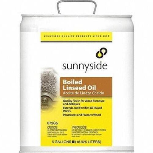 (1) AMBER BOILED LINSEED OIL