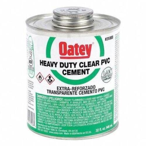 (3) CLEAR PVC CEMENT
