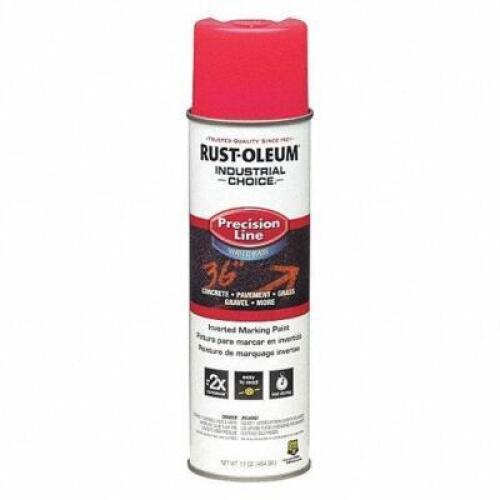 DESCRIPTION: (5) PRECISION LINE MARKING PAINT BRAND/MODEL: RUST-OLEUM #6YH17 INFORMATION: PINK RETAIL$: $10.00 EA SIZE: 20 OZ QTY: 5
