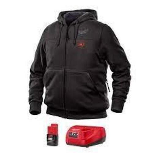 DESCRIPTION: (1) HEATED JACKET BRAND/MODEL: MILWAUKEE #302B INFORMATION: BLACK RETAIL$: $171.00 EA SIZE: M12 QTY: 1