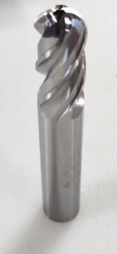 DESCRIPTION: (2) SOLID CARBIDE BALL END MILL BRAND/MODEL: KYOCERA T76862B RETAIL$: $ 196.88 EA SIZE: 5/8" QTY: 2