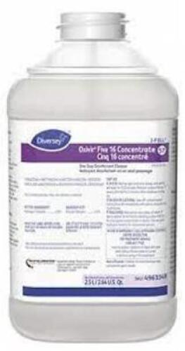 DESCRIPTION: (2) OXIVIR FIVE 16 CONCENTRATE BRAND/MODEL: DIVERSEY RETAIL$: $100.00 TOTAL SIZE: 2.5 L QTY: 2