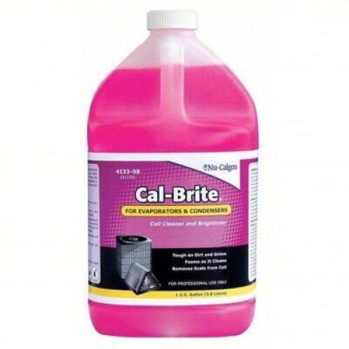 DESCRIPTION: (2) EVAPORATOR AND CONDENSER COIL CLEANER BRAND/MODEL: NU-CALGON CAL-BRITE+ #20LP90 RETAIL$: $55.22 EA SIZE: 1 GALLON QTY: 2