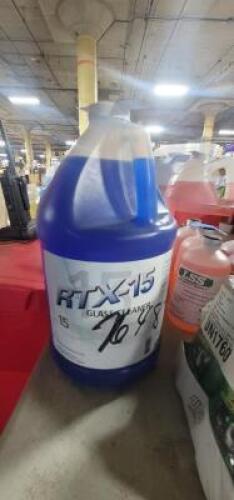 DESCRIPTION: (1) GLASS CLEANER BRAND/MODEL: RTX-15 RETAIL$: $12.00 EA SIZE: 1 GALLON QTY: 1