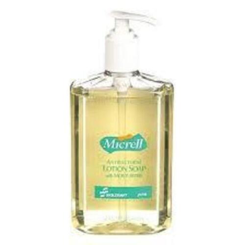 DESCRIPTION: (6) ANTIBACTERIAL LOTION SOAP WITH MOISTURIZERS BRAND/MODEL: SKILCRAFT MICRELL RETAIL$: $12.00 EA SIZE: 12 FL OZ QTY: 6