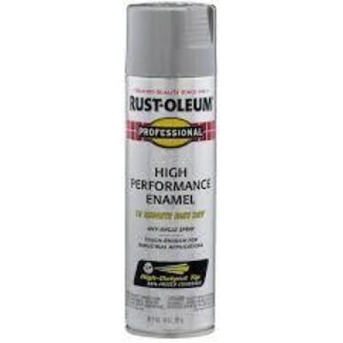 DESCRIPTION: (6) HIGH PREFORMANCE ENAMEL BRAND/MODEL: RUST-OLEUM INFORMATION: SILVER RETAIL$: $10.48 EA SIZE: 15 OZ QTY: 6