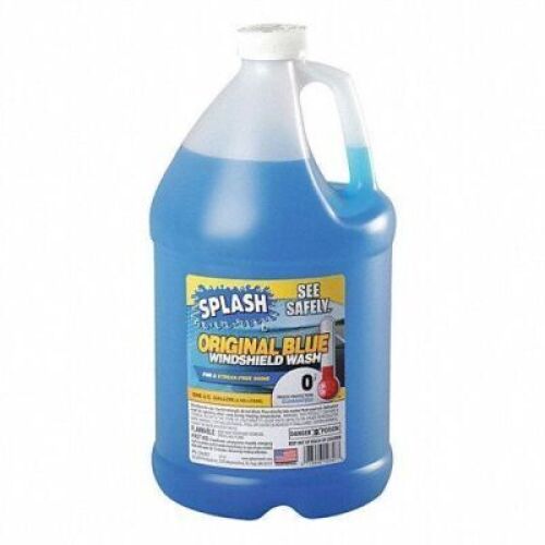 DESCRIPTION: (2) WINDSHIELD WASHER FLUID BRAND/MODEL: SPLASH ORIGINAL BLUE RETAIL$: $10.00 EA SIZE: 1 GALLON QTY: 2