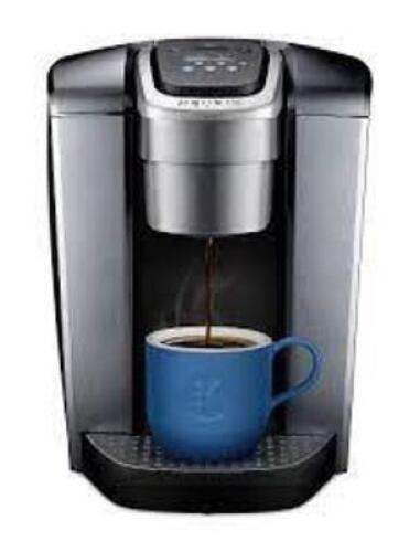 DESCRIPTION: KEURIG K-ELITE K-CUP POD COFFFEE MAKER BRAND/MODEL: KEURIG K ELITE RETAIL$: $122.75 QTY: 1