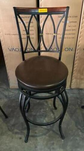DESCRIPTION: SWIVEL SEAT BAR STOOL QTY: 1