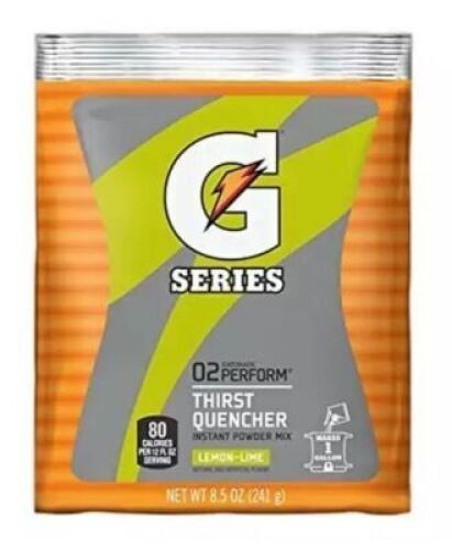 DESCRIPTION: (1) CASE OF (40) SPROTS DRINK CONCENTRATE BRAND/MODEL: GATORAIDE INFORMATION: ORANGE RETAIL$: $132.00 EA SIZE: 8.5 OZ QTY: 1