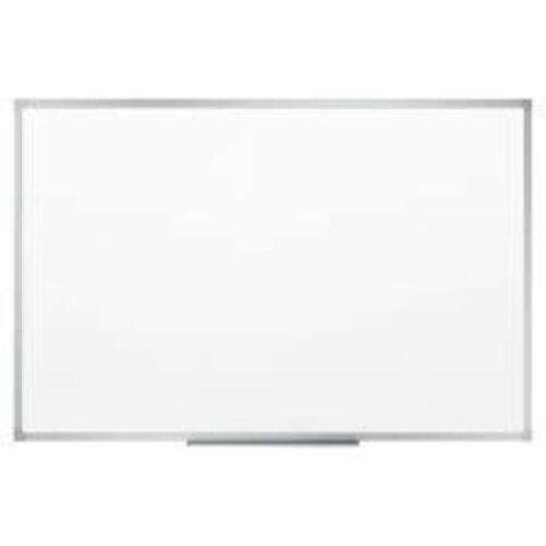DESCRIPTION: (1) DRY ERASE BOARD WITH MARKER TRAY BRAND/MODEL: MEAD #85356 INFORMATION: WHITE, ALUMINUM SILVER FRAME RETAIL$: $38.40 EA SIZE: 3' X 2'