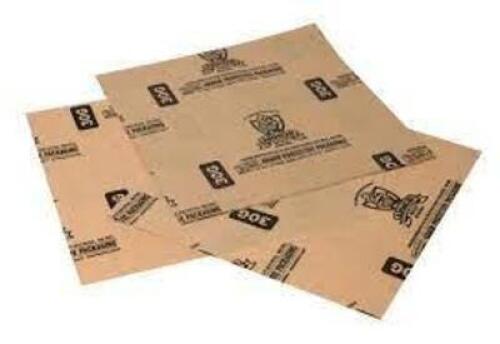 DESCRIPTION: (1) CASE OF APPROX (2000) RUST PREVENT PAPER SHEETSBRAND/MODEL: ARMOR PROTECTIVE PACKAGING #59264507RETAIL$: $220.00 CASE&nbsp;SIZE: 18X18QTY: 1