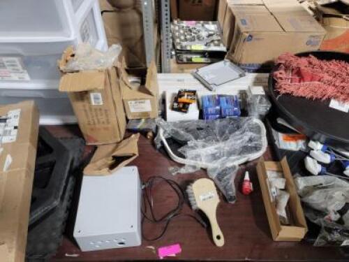 (1) TABLE OF MISC ITEMS