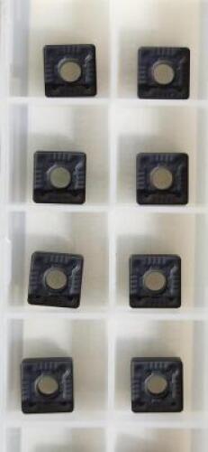 DESCRIPTION: (20) CARBIDE TURNING INSERTS BRAND/MODEL: KENNAMETAL SNMG322A-3G MP37 RETAIL$: $14.50 PER INSERT QTY: 20