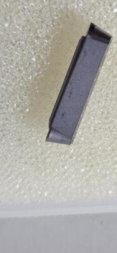 DESCRIPTION: (5) PCBN GROOVING INSERT BRAND/MODEL: KENNAMETAL A4R0300M03P00EST RETAIL$: $ 143.31 PER INSERT QTY: 5