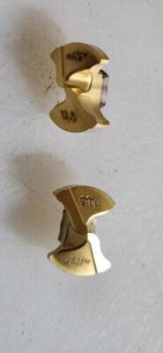 DESCRIPTION: (6) SOLID CARBIDE REPLACABLE DRILL TIPS BRAND/MODEL: ISCAR IDI 0531-SG IC908 RETAIL$: $108.36 PER INSERT QTY: 6