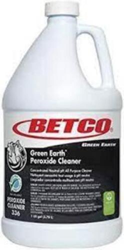 DESCRIPTION: (1) PEROXIDE CLEANER BRAND/MODEL: BETCO RETAIL$: $25.00 EA SIZE: 1 GALLON QTY: 1