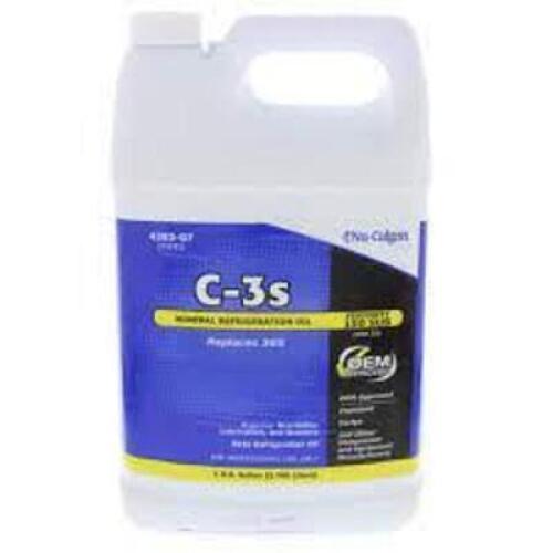 DESCRIPTION: (2) MINERAL REFRIGERATION OIL BRAND/MODEL: NU-CALGON C-3S RETAIL$: $50.00 EA SIZE: 1 GALLON QTY: 2