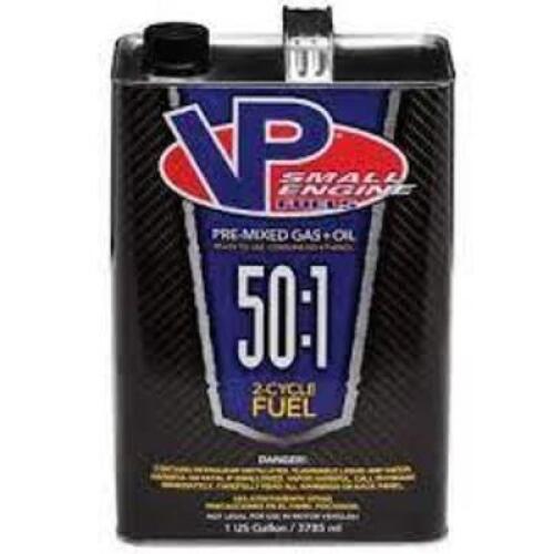 DESCRIPTION: (1) PRE MIXED GAS AND OIL BRAND/MODEL: VP SMALL ENGINE FUELS INFORMATION: 50:1 RETAIL$: $30.00 TOTAL SIZE: 1 GALLON QTY: 1