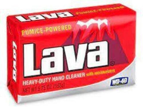 DESCRIPTION: (8) HEAVY DUTY HAND CLEANER BAR SOAP BRAND/MODEL: WD-40 #795647 LAVA RETAIL$: $20.00 TOAL SIZE: 4 OZ QTY: 8