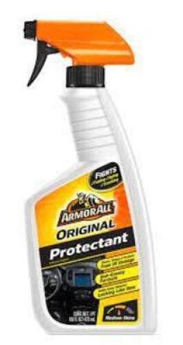 DESCRIPTION: (2) INTERIOR CAR PROTECTANT BRAND/MODEL: ARMORALL RETAIL$: $8.48 EA SIZE: 16 OZ QTY: 2