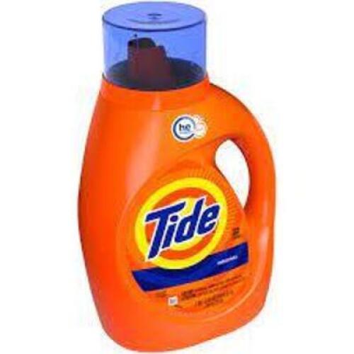 DESCRIPTION: (1) LAUNDRY DETERGENT BRAND/MODEL: TIDE INFORMATION: ORIGINAL RETAIL$: $6.00 EA SIZE: 46 FL OZ QTY: 1