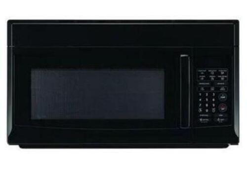 1.6 CU. FT. OVER THE RANGE MICROWAVE IN BLACK