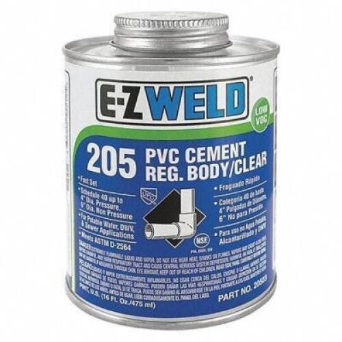 (4) SOLVENT CEMENT