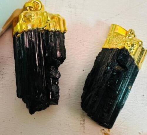 BLACK AGATE EARRINGS