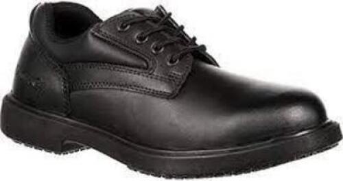 DESCRIPTION: (1) PAIR OF SLIP RESISTANT WORK SHOES BRAND/MODEL: GENUINE GRIP #720 INFORMATION: BLACK RETAIL$: $73.55 EA SIZE: WOMENS 7-1/2W QTY: 1