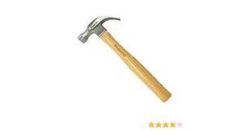 DESCRIPTION: (6) CLAW HAMMERS BRAND/MODEL: CONTEND #5EJM4 INFORMATION: GENUINE HICKORY RETAIL$: $28.95 EA QTY: 6