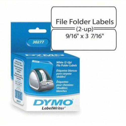 DESCRIPTION: (4) PRINTER LABEL BRAND/MODEL: DYMO LABELWRITER RETAIL$: $14.83 EA SIZE: 9/16 in Label Wd, 3 7/16 in Label Ht, White, 1 in Core Dia., 260