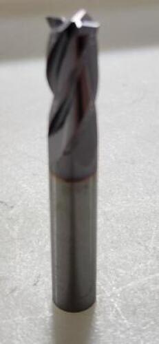 (6) SOLID CARBIDE SQ END MILL