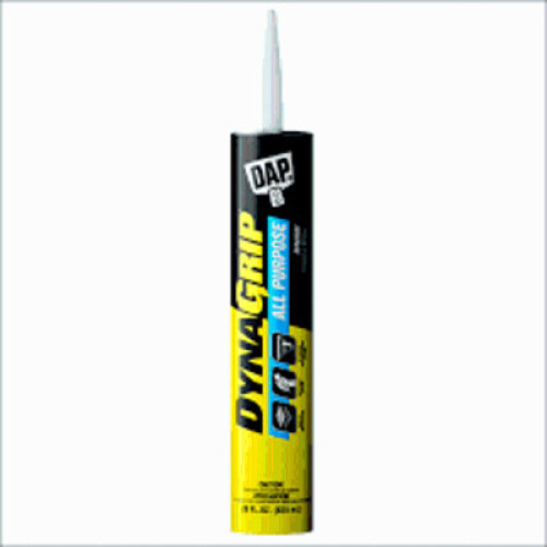 DESCRIPTION: (5) ALL PURPOSE INTERIOR CONSTRUCTION ADHESIVE BRAND/MODEL: DYNAGRIP #49480 RETAIL$: $5.80 EA SIZE: 28 FL OZ QTY: 5