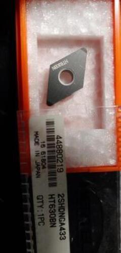 (7) HERTEL 2SHDNGA433 PCBN TURNING INSERTS