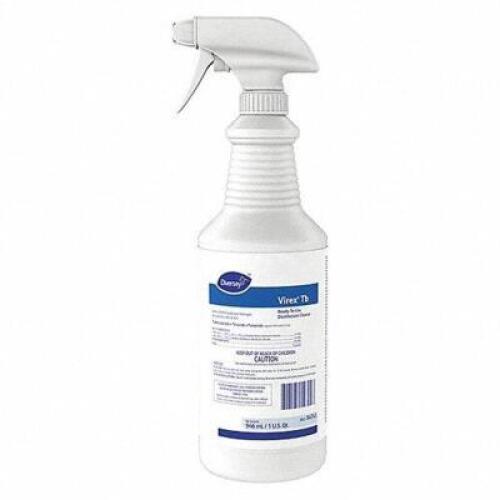 DESCRIPTION: (2) DISINFECTANT CLEANER BRAND/MODEL: DIVERSEY VIREX RETAIL$: $25.00 TOTAL SIZE: 32 OZ QTY: 2