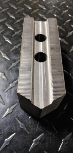 (1) SET OF (3) ABBOTT WORKHOLDING PRODUCTS SQUARE SOFT LATHE CHUCK JAW