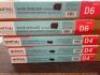 MARTHA STEWART LIVING (2) 3CT PACKS OF SHOE SHELVES & (3) 2CT PACKS OF 24" SHELVES - 3