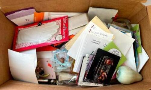 ASSORTED CARDS AND ENVELOPES AS SHOWN