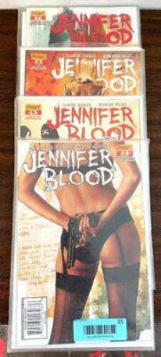 (4) JENNIFER BLOOD COMICS