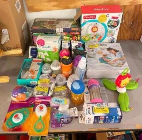 ASSORTED CHILD CARE ITEMS