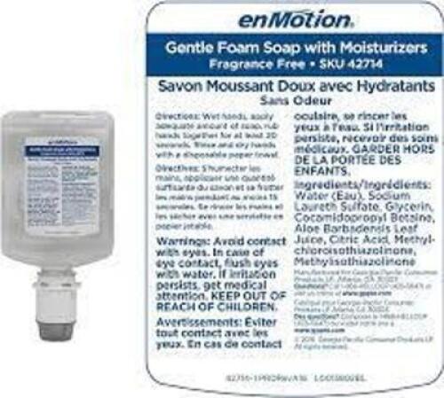 (3) GENTLE FOAM SOAP WITH MOISTURIZERS
