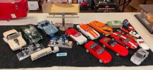 ASSORTED CAR MODELS AS SHOWN