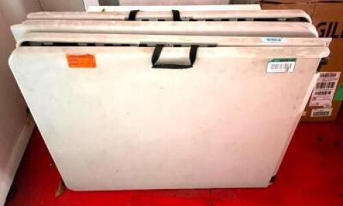 (2) FOLDING TABLES