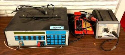 KEYTECH JUNIOR AND (2) SOLDERING IRONS