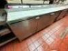 DESCRIPTION: TRUE 93" REFRIGERATED PIZZA PREP TABLE. BRAND / MODEL: TRUE TPP-93 ADDITIONAL INFORMATION SN# 1010885, 115 VOLT, 1 PHASE. IN WORKING ORDE