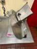 DESCRIPTION: BERKEL COMMERCIAL DELI SLICER BRAND / MODEL: BERKEL 808 ADDITIONAL INFORMATION 115 VOLT, 1 PHASE. LOCATION: KITCHEN QTY: 1 - 2