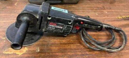 CRAFTSMAN 6" CORDED DISC SANDER AND POLISHER
